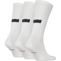 Puma 3P CUSHIONED NEXT CREW Socks weiß, Strl 35/39