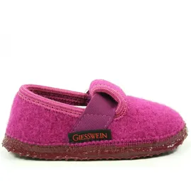 Giesswein Unisex Kinder Türnberg Flache Hausschuhe, Beere 376, 31 EU