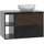 petits-meubles Sylla 2-tlg. Schwarz/Holz