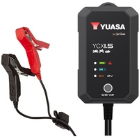Yuasa Bleiakku-Ladegerät YCX1.5 6 V, 12V Ladestrom (max.) 1.5A