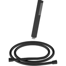 CHRIS BERGEN Handbrause mit Brauseschlauch Schwarz 160 cm