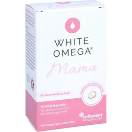 Cellavent Healthcare GmbH White Omega Pearlz Mama Mini-Kapseln 90 St.