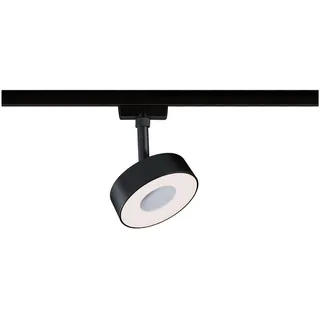 Paulmann URail LED Schienenspot Circle 160lm 5W 3000K 230V Schwarz matt