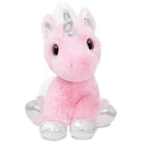 AURORA World 60853 Sparkle Tales Blossom Einhorn" Plüsch, Rosa,