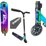 Root Industries R-Type Stunt-Scooter H= 82,5mm Park Trick Tret Roller + Fantic26 Sticker (Rainbow Neochrome)