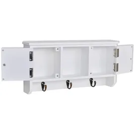 vidaXL Wandgarderobe vidaXL Weiß