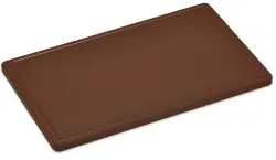 Giesser Euro Kunststoff-Schneidebrett, 53 cm 6870 53 br , Farbe: braun