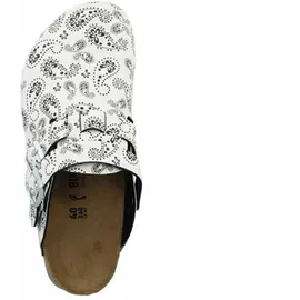 Birkenstock Kay Superlauf, Birko-Flor, Paisley Black/White, schmal, 38