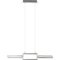 Brilliant Tunar 3-flg. 34W 3000K Aluminium eckig