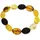 Ostsee-Schmuck Armband Olive braun 19 cm