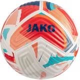 Jako Trainingsball Flow - weiß/fluo red/navy 4