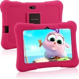 PRITOM K7 7 Zoll Kinder Tablet Android 10 Tablet PC 32 GB ROM Quad Core Tablets WiFi Tablet für Kinder,Rosa