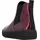 remonte Stiefelette kirschrot | schwarz 42