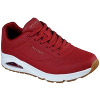 Skechers UNO STAND ON AIR Sneaker Gepolsterte Skechers Air-Cooled Memory Foam-Innensohle rot 47.5Blauband