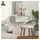 vidaXL Schminktisch Wandmontage Betongrau 60x40x70 cm