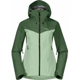 Bergans Skar Light 3L Shell Jacket Women light Jade green/dark jade green XS