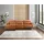 OTTO home Ecksofa OTTO HOME "LUND, L-Form, 261cm, man. o. elektr. Relaxfunktion USB-A)", braun (cognac), B:261cm H:97cm T:179cm, Echtleder 100% Echtleder;Kunstleder 100% Polyurethan, Sofas, Ecksofa, und Kopfteilverstellung