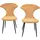INOSIGN 4-Fußstuhl Polyester orange 2er Set