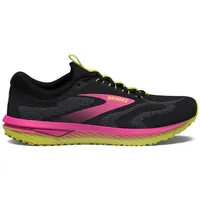 Brooks Revel 7 Damen Black/Pink/Lemon Tonic 40