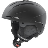 Uvex Stance Skihelm (Größe 51-55cm, schwarz)