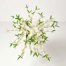 Homescapes Kunstbaum Blüten creme, 155 cm hoch