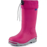 Ladeheid Kinder Mädchen Jungen Gummistiefel Regenschuhe LARB014 (Rosa, 35/36