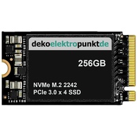 dekoelektropunktde 256GB SSD M.2 2242 NVMe PCIe 3.0 x 4 passend für Lenovo V15-ADA