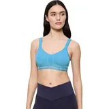triaction by Triumph Triumph Damen Sport-BH Triaction Energy Lite N EX, ohne Bügel, Gepolstert, 70B, Turkish Blue