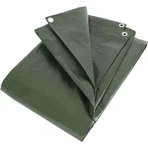 PolyTarp PE Holzabdeckplane 4 x 5 m Grün