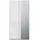 Forte Schwebetürenschrank Fittio 120,1 x 235 x 61,2 cm Weiß