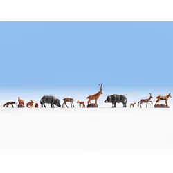NOCH Waldtiere, Mehrfarbig