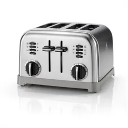 4-Slice Toaster - Steel