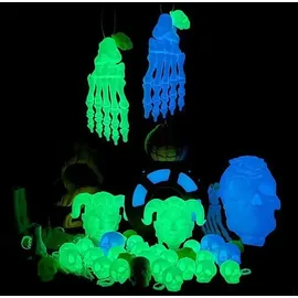 SUNLU PLA Glow In The Dark Filament, 1,75mm, 1kg - Farbton: White to Green