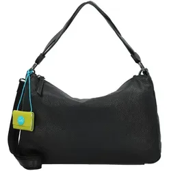 Gabs Calliope Schultertasche Leder 34 cm  schwarz