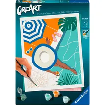 Ravensburger CreArt Malen nach Zahlen 1 St. Poolzeit