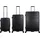 DISCOVERY Patrol Koffer-Set 3-tlg. schwarz