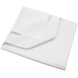 ZOLLNER Bettlaken Baumwolle 290 x 300 cm weiß