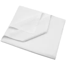 ZOLLNER Bettlaken Baumwolle 290 x 300 cm weiß