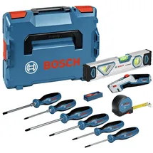 Bosch Handwerkzeug-Set 19-tlg. in L-BOXX 102 blau