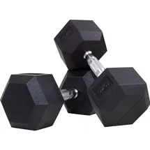 MIWEBA Hexagon Kurzhantel Set 10 kg Gusseisen