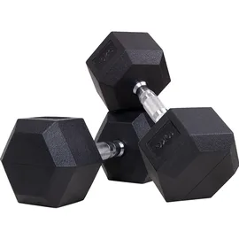 MIWEBA Hexagon Kurzhantel Set 10 kg Gusseisen