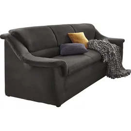 DOMO collection Couch Mikrofaser 3-Sitzer Grau