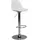 AMSTYLE Barhocker KORSIKA 40 x 104 x 40 cm Weiß
