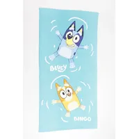 Aymax Bluey Kinder – Weiches - schnelltrocknendes Badehandtuch 70x140