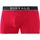 Buffalo Boxer BUFFALO "Boxershorts für Herren", Herren, Gr. S, 3 Stk., bunt (rot, grün, blau), Jersey, Obermaterial: 92% Baumwolle, 8% Elasthan, unifarben, Unterhosen, aus Baumwoll-Mix