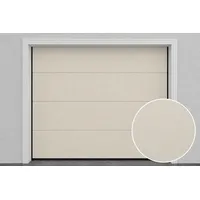 DoorHan Sektionaltore DIY, W-Line, Glatt, RAL 9010-SG - Reinweiß