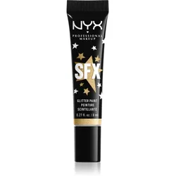 NYX Professional Makeup Halloween Glitter Paint Glitter für Körper und Gesicht Farbton 02 Broomstick Baddie 8 ml