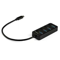 Startech StarTech.com USB-C Hub 4x USB-A mit individuellen An/Aus-Schaltern