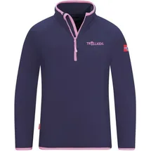 TROLLKIDS - Kid's Nordland Half Zip - Fleecepullover Gr 176 blau