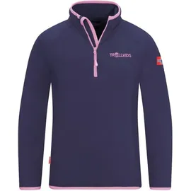 TROLLKIDS - Kid's Nordland Half Zip - Fleecepullover Gr 176 blau